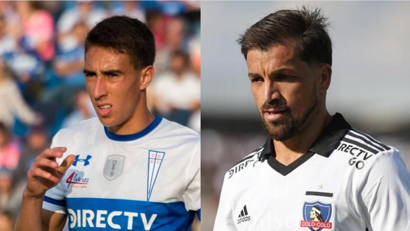 Suspendidos: Costa y Valencia no estarán en el clásico entre la UC y Colo Colo