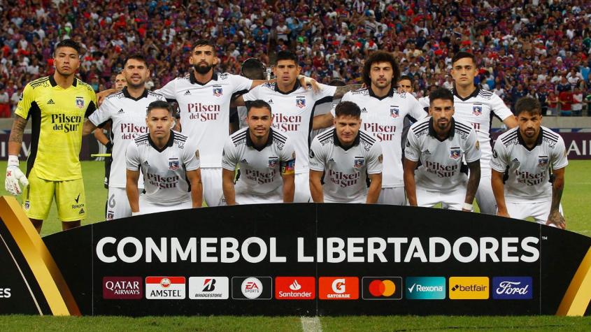 Colo Colo ante Fortaleza en Libertadores.