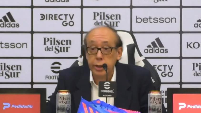 ¿Colo Colo una empresa? La frase de Stöhwing que generó indignación en los hinchas