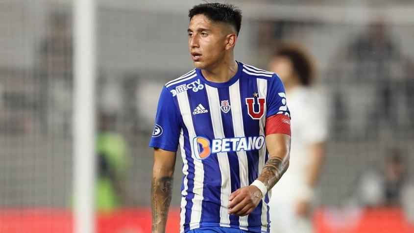 Camilo Moya cumplió dos meses sin ver acción en la U: no suma minutos desde el Superclásico