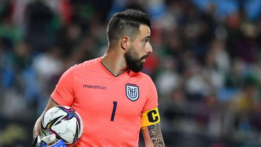 Hernán Galindez, portero de Ecuador: "Estoy seguro que clasificamos al Mundial en la fecha 17"