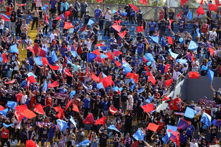 Hinchas de la U en Viña del Mar