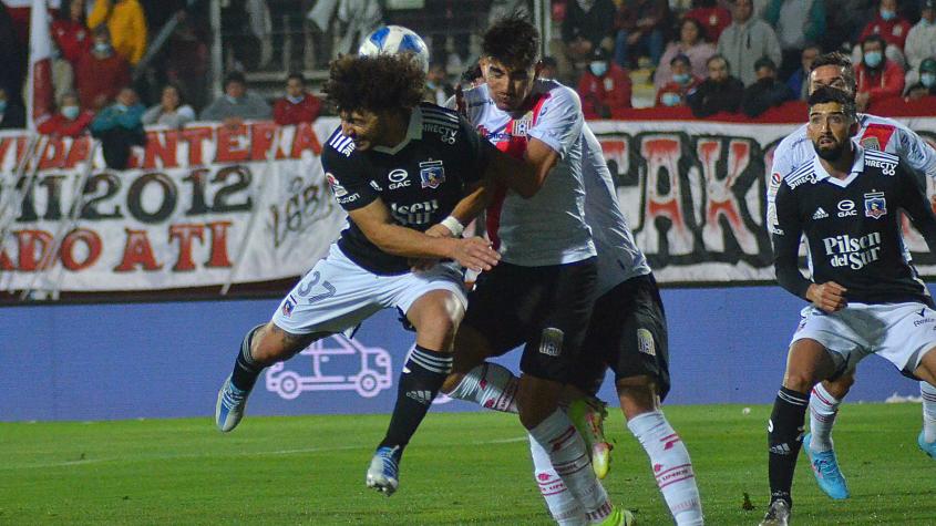 Maximiliano Falcón llegó a las cinco amarillas y queda suspendido para el duelo ante O’Higgins