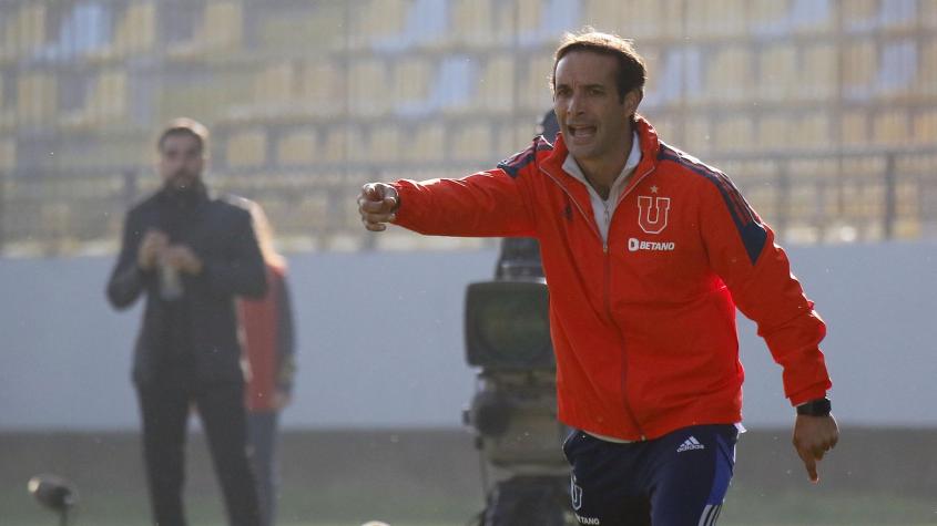 Sebastián Miranda DT interino U de Chile