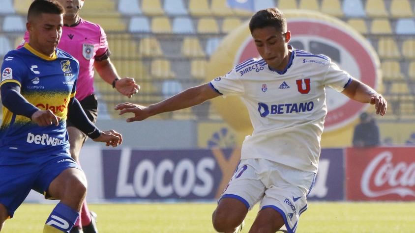 El objetivo con el que sueña Lucas Assadi en la U: "Salir campeones a fin de año"