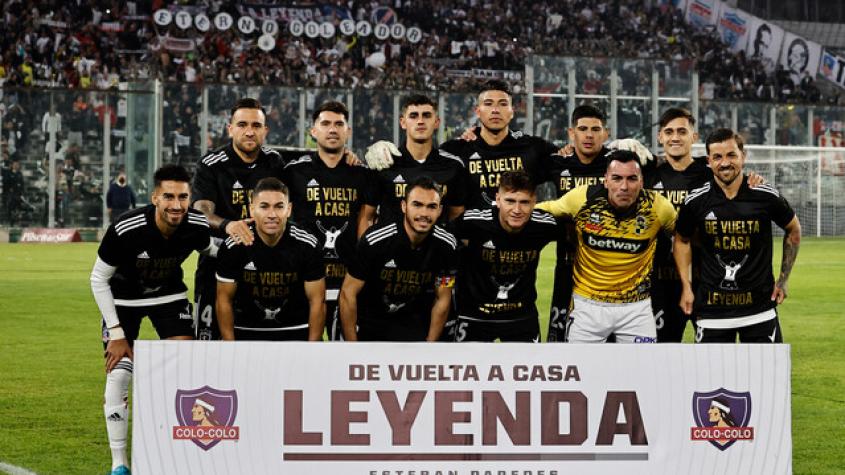 VIDEO: El emotivo homenaje de Colo Colo a Esteban Paredes en su regreso al Estadio Monumental