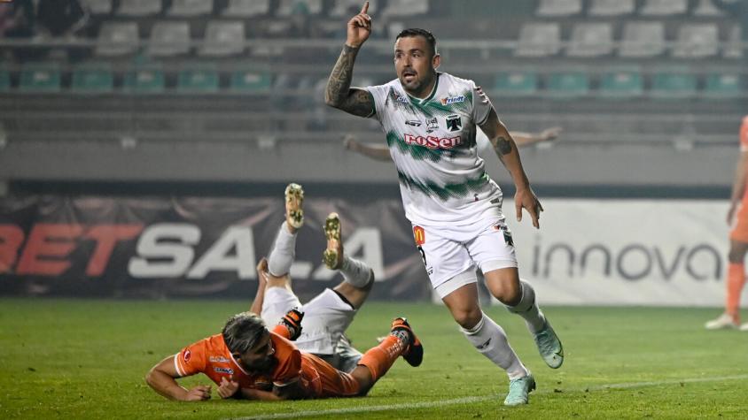 Matías Donoso lideró la gran victoria de Temuco ante Cobreloa en el Germán Becker