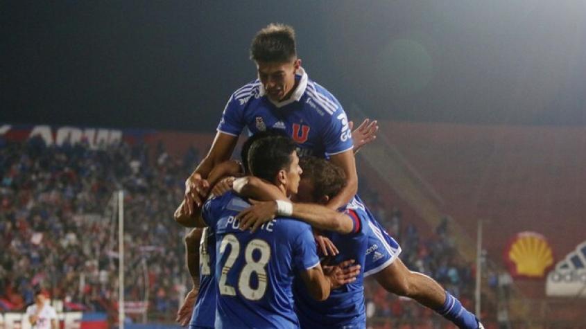 Vuelven los abrazos en la U: hace más de tres meses que los azules no marcaban tres o más goles en un partido