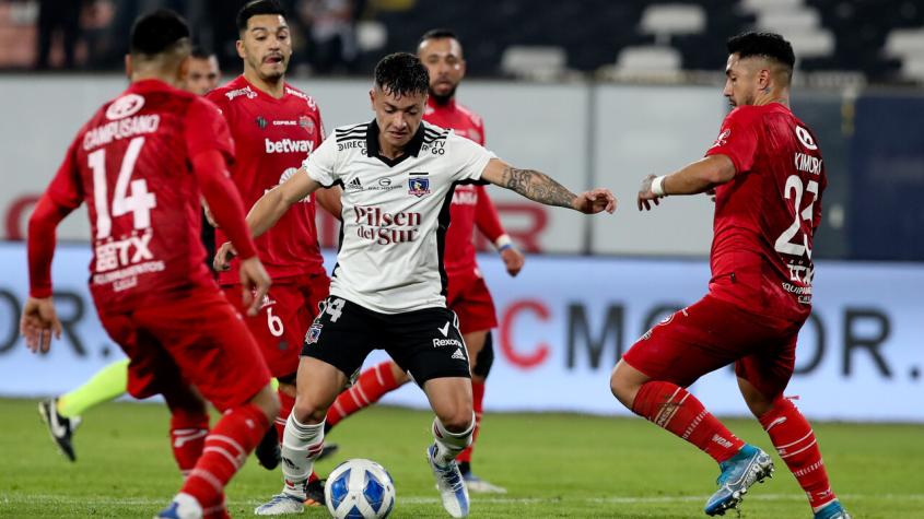 Cristián Zavala afirmó que podría partir de Colo Colo. Imagen: Agencia Uno.