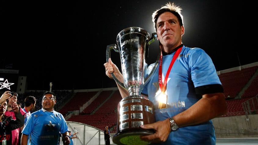 Eduardo Berizzo fue campeón con O'Higgins. Imagen: Agencia Uno.