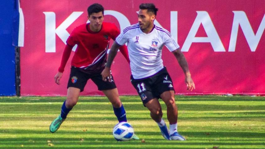 Colo Colo goleó en amistoso a Real San Joaquín y le dio rodaje a suplentes y juveniles