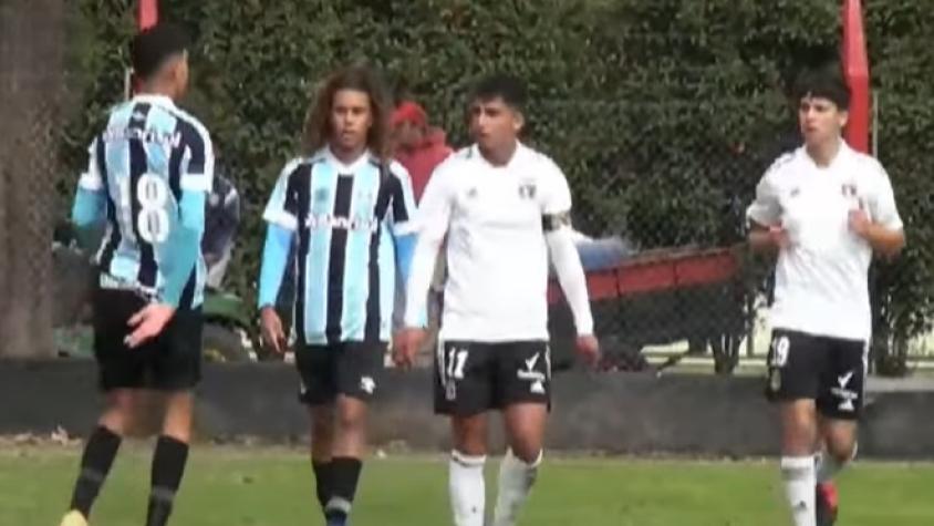 La Sub-17 de Colo Colo fue goleada por Gremio en Torneo Canteras de América
