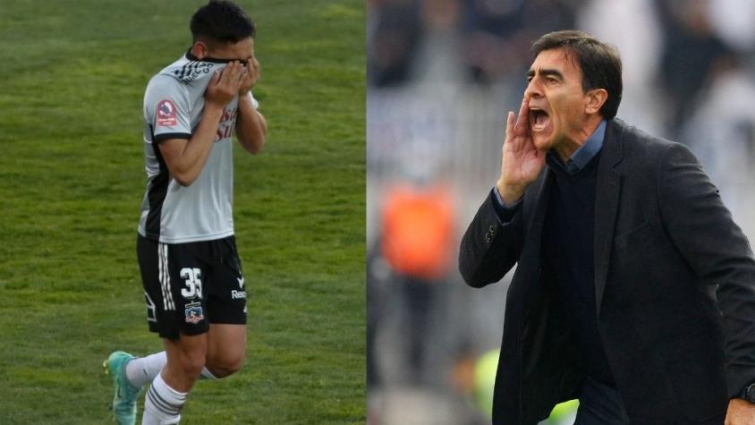 El llamado de atención de Quinteros a Joan Cruz en Colo Colo: "Tiene que nivelarse físicamente"