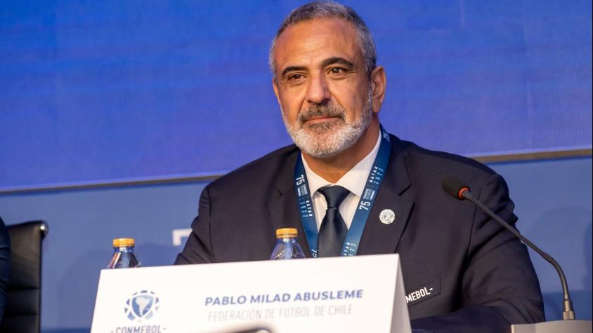 Más de $18.000.000: El millonario sueldo que recibiría Pablo Milad al mando de la Federación de Chile