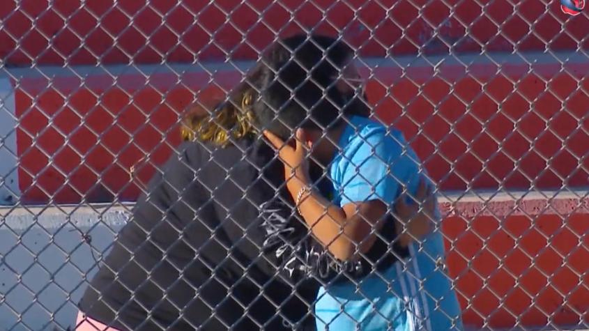El hermoso gesto de Fausto Grillo con un niño hincha de O'Higgins en El Cobre