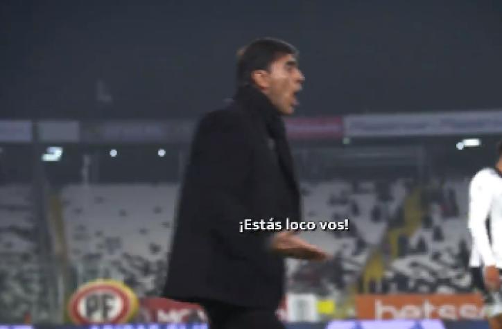 “¡Pablo, estás loco vos!”: el fuerte reto de Quinteros a Solari en el empate ante Ñublense