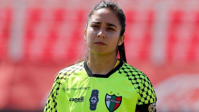 Valeria Rojas quiere estar en la nómina final para jugar la Copa América. Imagen: Palestino.