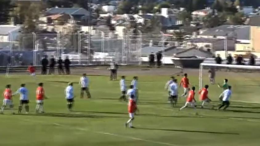 ¡Un verdadero golazo!: Con un gol olímpico la Roja Sub-17 derrotó a Argentina