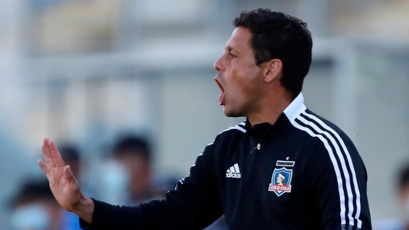 El mal rendimiento de Eduardo Rubio como DT de la Sub-21 en Colo Colo