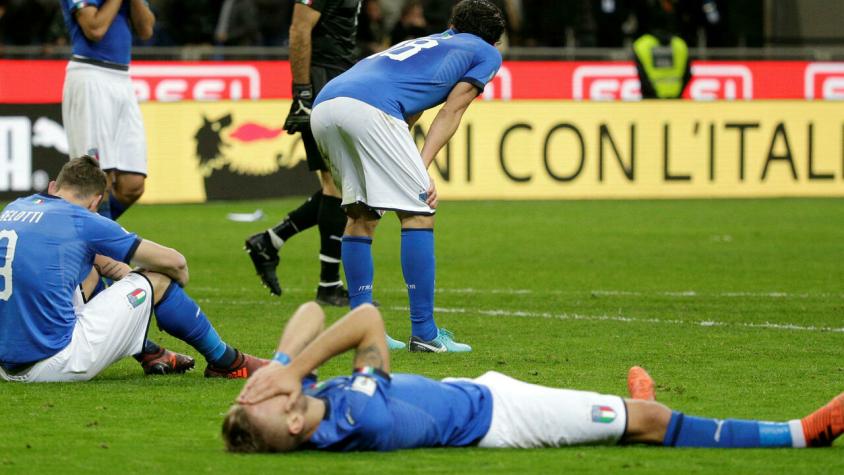 Italia fuera del Mundial
