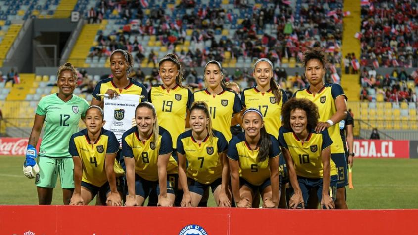 Selección Ecuador femenina - Agencia Uno 