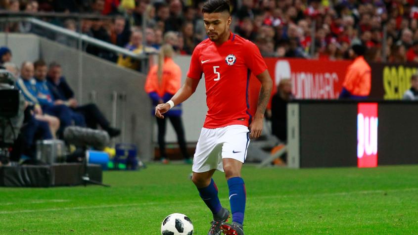 Paulo Díaz quiere sumar minutos con la Selección Chilena de Fútbol. Imagen: Agencia Uno.