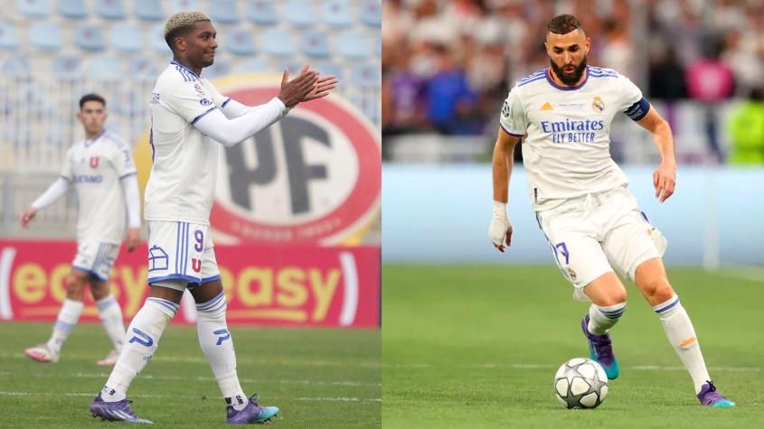 Benzema y Junior Fernandes