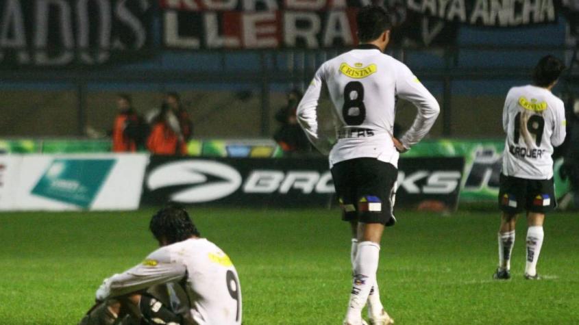 Colo Colo perdió la final del Torneo Apertura 2008.