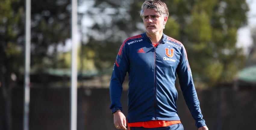 Con sorpresas: La formación que prepara Diego López en la U para enfrentar a General Velásquez
