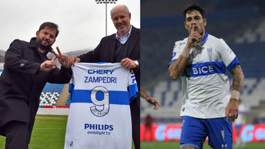 Fernando Zampedri reaccionó a la visita del Presidente Gabriel Boric a San Carlos de Apoquindo: "Un honor señor Presidente"