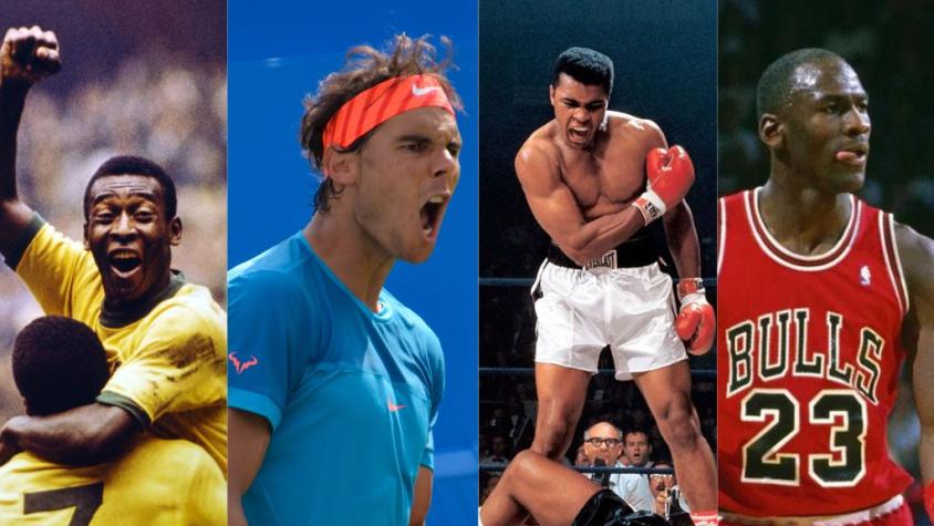 Nadal, Pele, Ali y Jordan