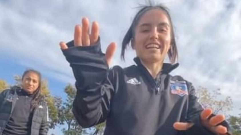 El regreso entre risas de Javiera Grez en Colo Colo tras su accidente ante la U: "No estaba muerta, andaba de parranda"