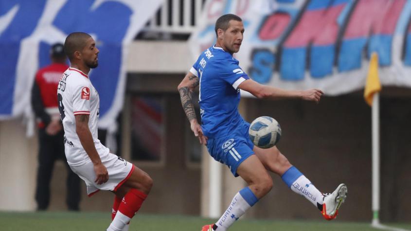 Luciano Aued se confiesa tras volver a jugar en la UC tras seis meses lesionado: "Estaba en estado de shock, me puse a llorar"