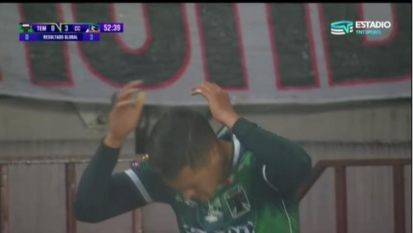Futbolista de Deportes Temuco fue agredido por la hinchada de Colo Colo en Copa Chile