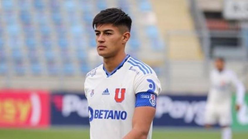 Lo soñó y lo cumplió: Bastián Tapia portó la jineta de capitán de la U