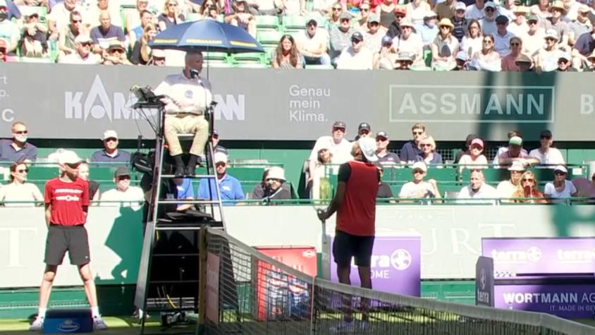 "A Nadal lo dejan y no le dicen nada": Kyrgios tuvo otro día de furia