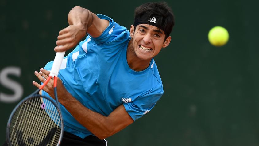 Cristian Garin sufre dura caída en su entreno en el ATP 500 de Halle