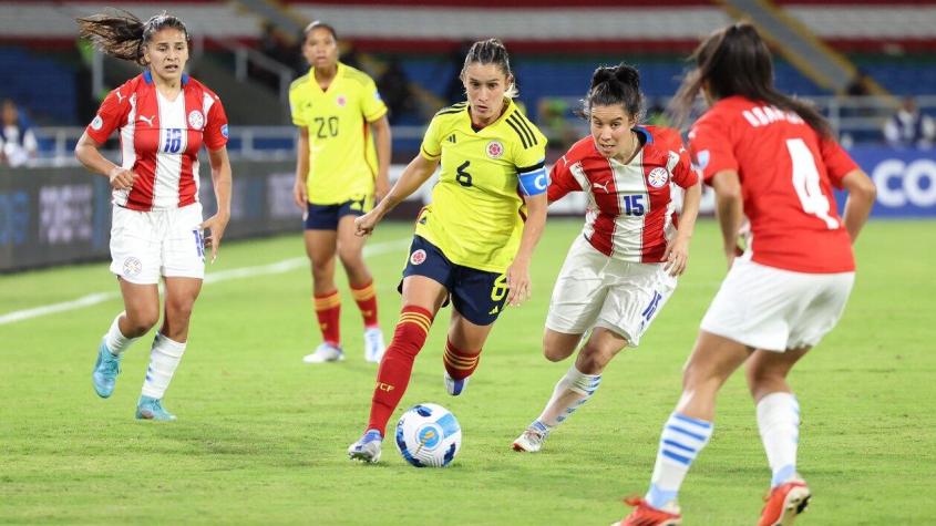 ¡Golearon las locales! Colombia le pasó por encima a Paraguay por su debut en la Copa América femenina