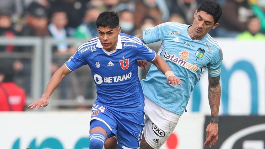 La U podría perder a la "Joya" para el Superclásico: Darío Osorio salió con molestias físicas ante O'Higgins