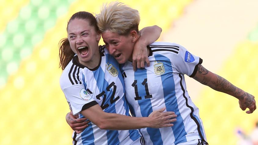 Argentina humilló a Uruguay en duelo correspondiente a Copa América Femenina