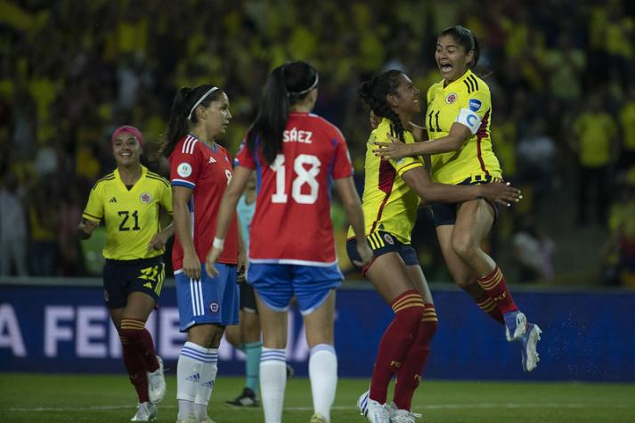 La Roja femenina fue humillada por Colombia y solo le queda ir a pelear un cupo al repechaje mundialista