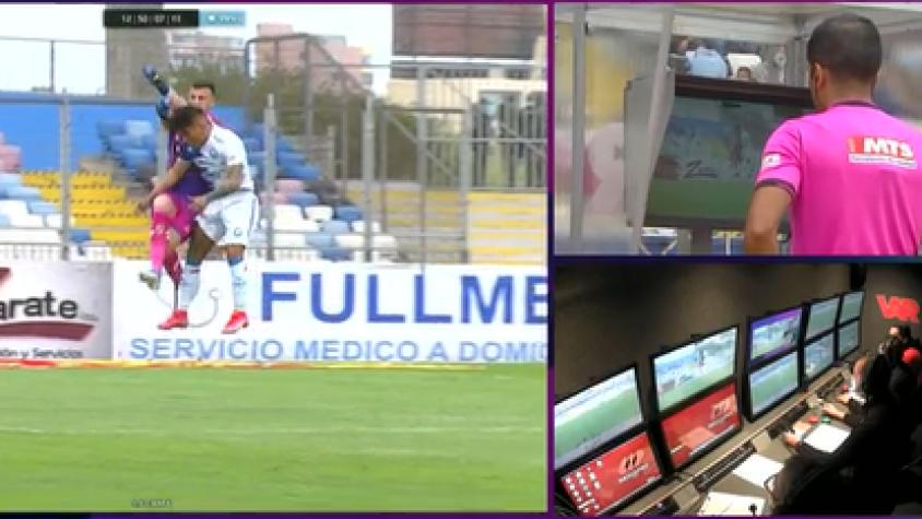 VIDEO | El escandaloso penal no cobrado por el VAR en el Antofagasta vs. Coquimbo Unido