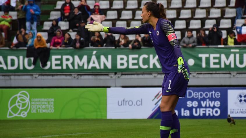 Christiane Endler: "No va a ser fácil clasificar a la segunda fase de Copa América"
