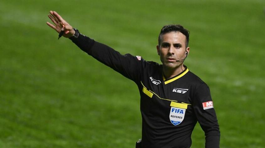 Piero Maza será el árbitro principal del Superclásico entre Universidad de Chile y Colo Colo