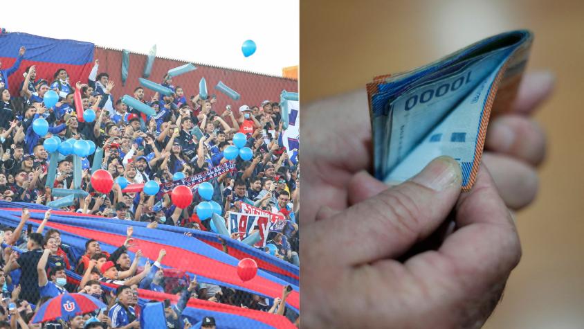 La U es por lejos la galería más cara de la Primera División