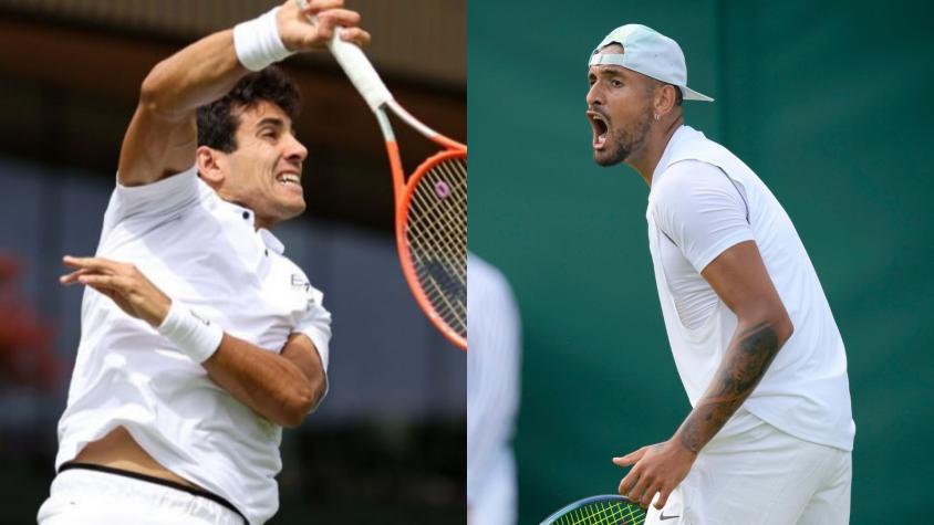Rival complejo: Nick Kyrgios avanza el Wimbledon y será rival de Cristian Garín en cuartos de final