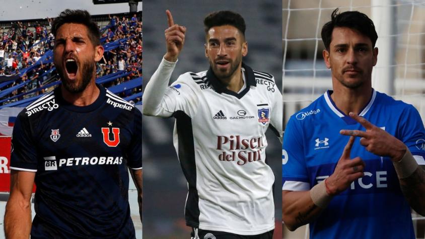 Sobre Zampedri y Larrivey: Juan Martín Lucero aparece como el mejor '9' del fútbol chileno en los últimos años