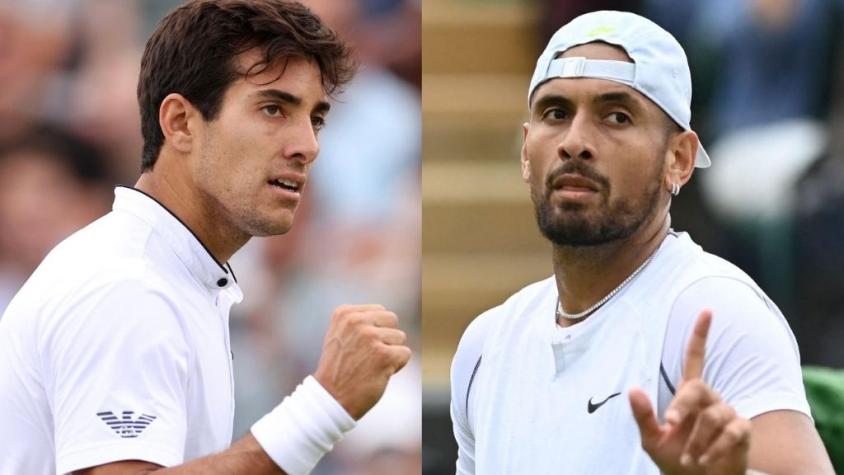 ¡No es el primero! El día que Cristian Garin se enfrentó a Nick Kyrgios en Australia