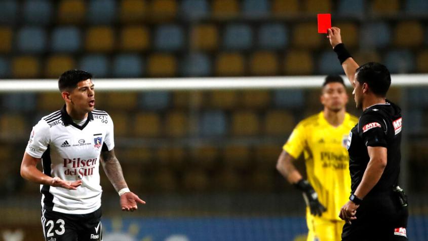 Video | La agresión por la que Esteban Pavez fue expulsado en el duelo entre Everton y Colo Colo