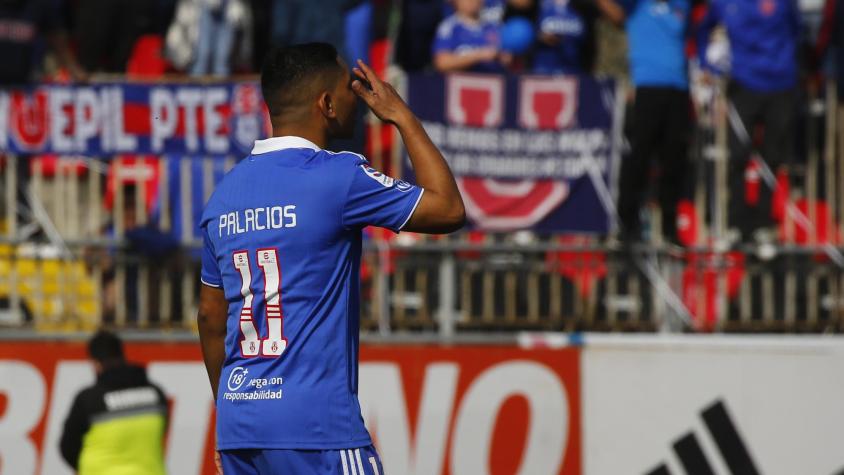 ¡Se perdió el primero la U!: Así pateó el 'Chorri' Palacios su penal